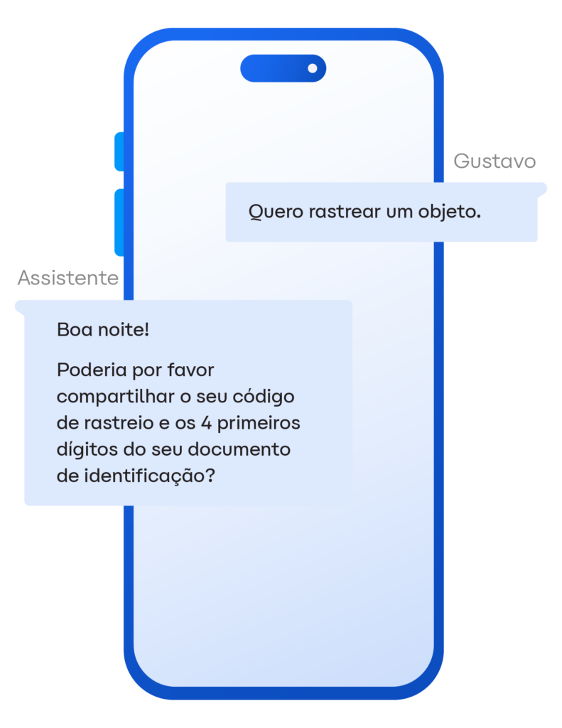 Imagem presente no texto Chatbots vs Contato Inteligente, mostrando um contato inteligente aplicado aos serviços de transporte e logística.